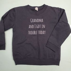 Crewneck Boutique Sweatshirt, sz 4t